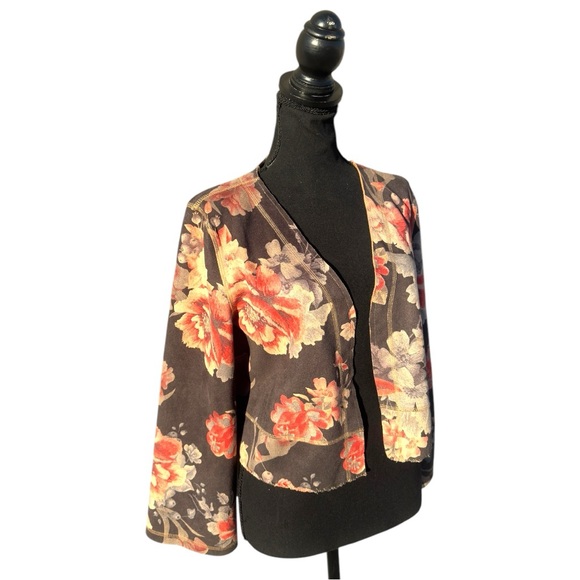 Solitare Woman’s Floral Jacket | Size M - Picture 4 of 6